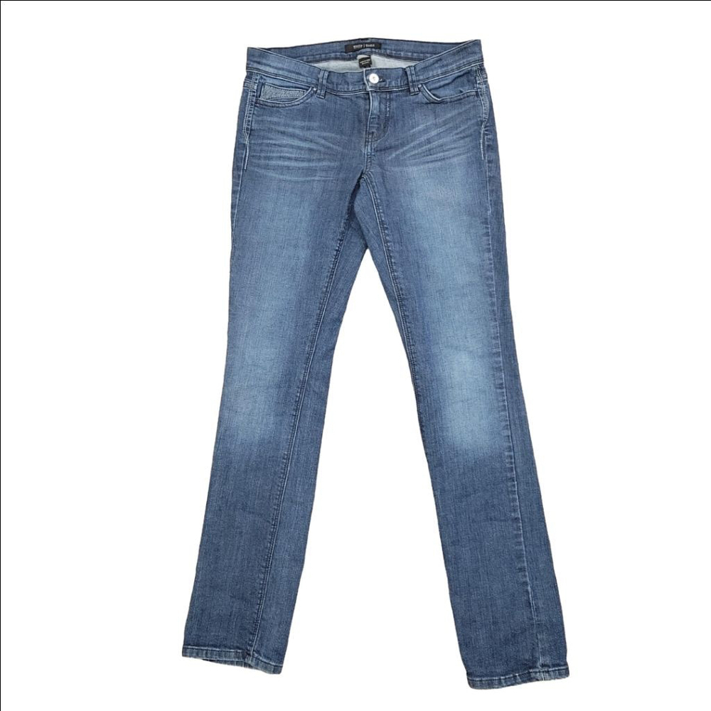 White House Black Market low rise Skinny Leg Jeans Size 2R